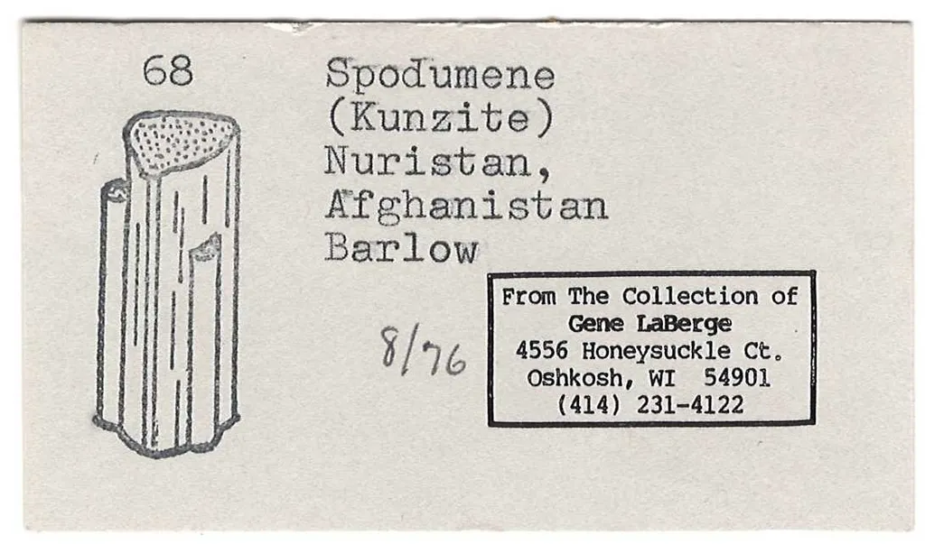 Spodumene var. Kunzite - image 5