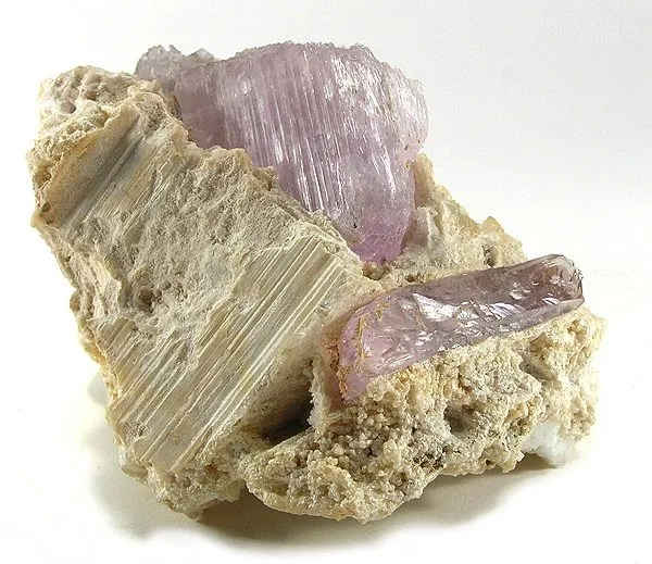 Spodumene (Var: Kunzite) image