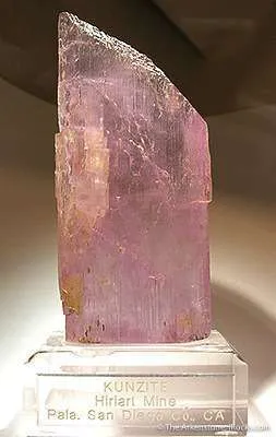 Spodumene Var. Kunzite image