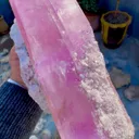 Spodumene var Kunzite with Cleavlandite Albite from Afghanistan, Nuristan - image 6