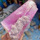 Spodumene var Kunzite with Cleavlandite Albite from Afghanistan, Nuristan - image 1