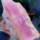 Spodumene var Kunzite with Cleavlandite Albite from Afghanistan, Nuristan - image 7
