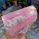 Spodumene var Kunzite with Cleavlandite Albite from Afghanistan, Nuristan - image 2