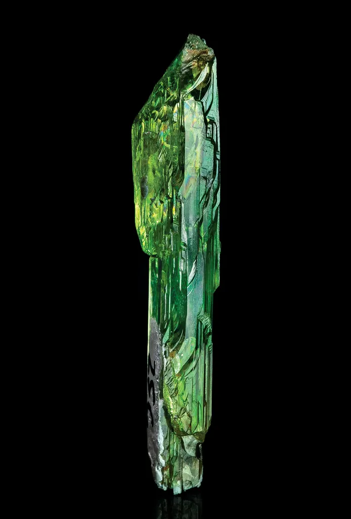 Spodumene (variety Hiddenite) image