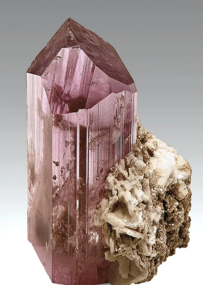 Spodumene (variety Kunzite), Albite, Lepidolite - image 1