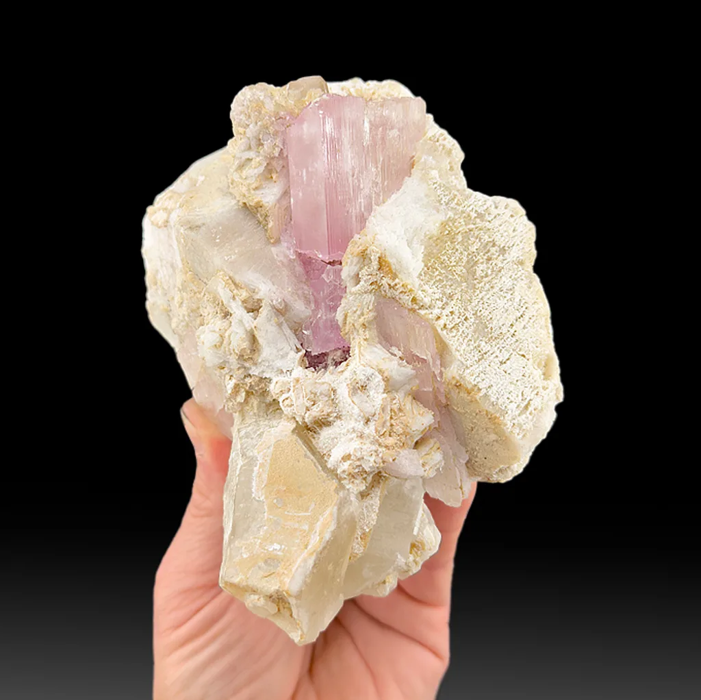 Spodumene with Quartz, Albite - image 1