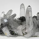 Stannite, Bismuthinite, Quartz - image 1