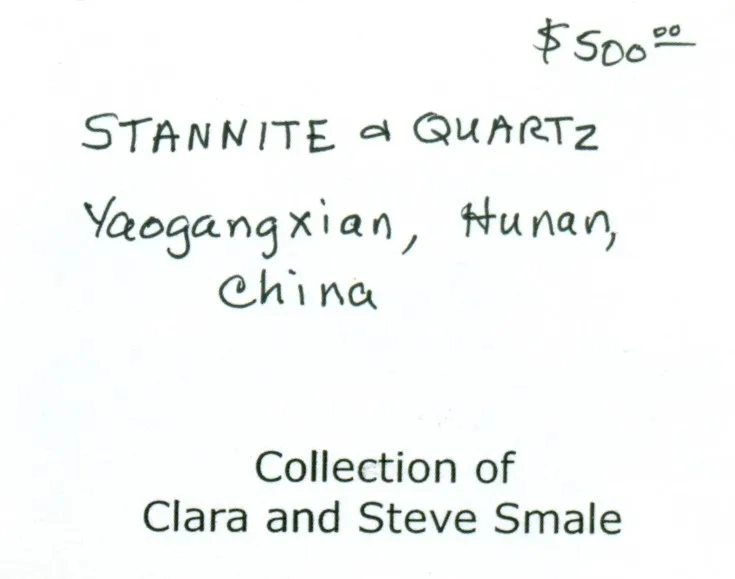 Stannite on Quartz - image 7