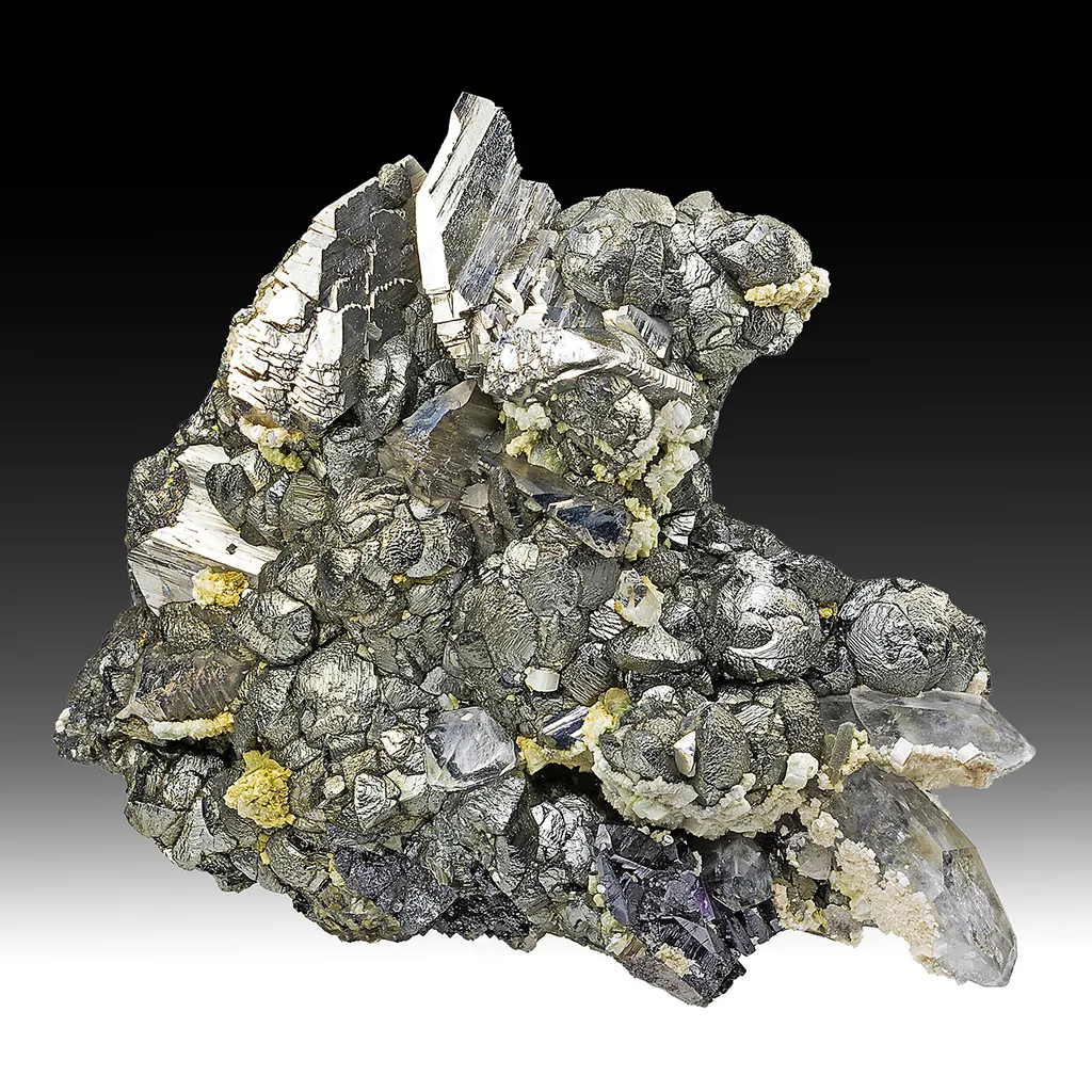 Stannite with Arsenopyrite, Quartz image