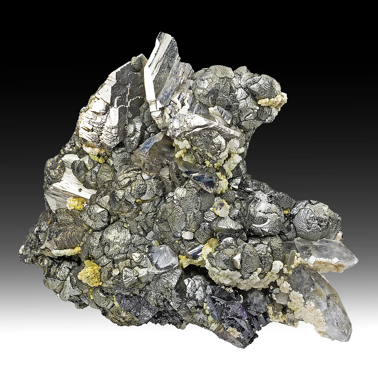 Stannite with Arsenopyrite, Quartz - image 1