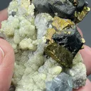Stannite with Chalcopyrite, Fluorite, Quartz - image 2
