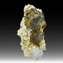 Stannite with Chalcopyrite, Fluorite, Quartz - image 1