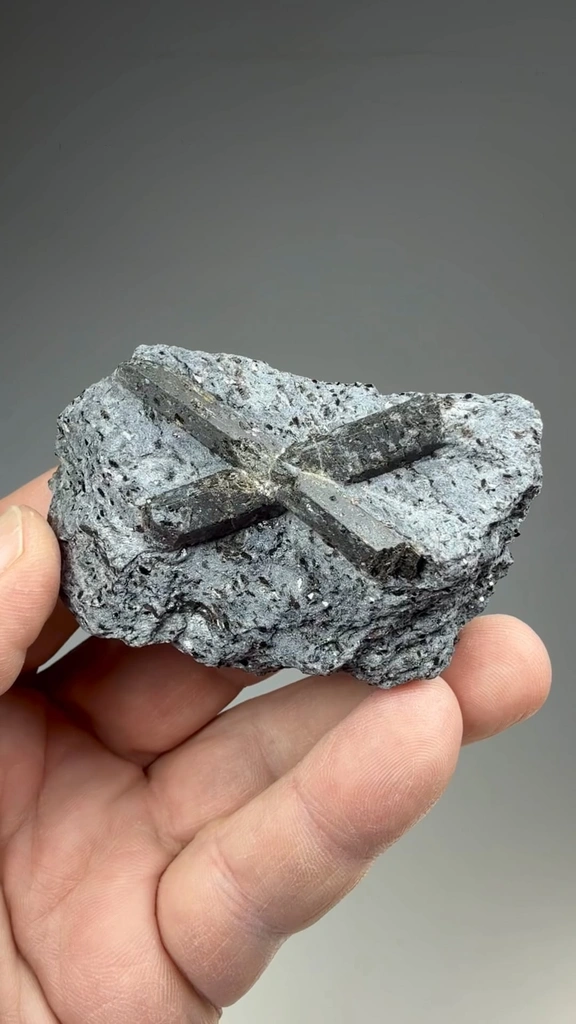 Staurolite from Androvo mine, Smolyan Province, Bulgaria - image 2