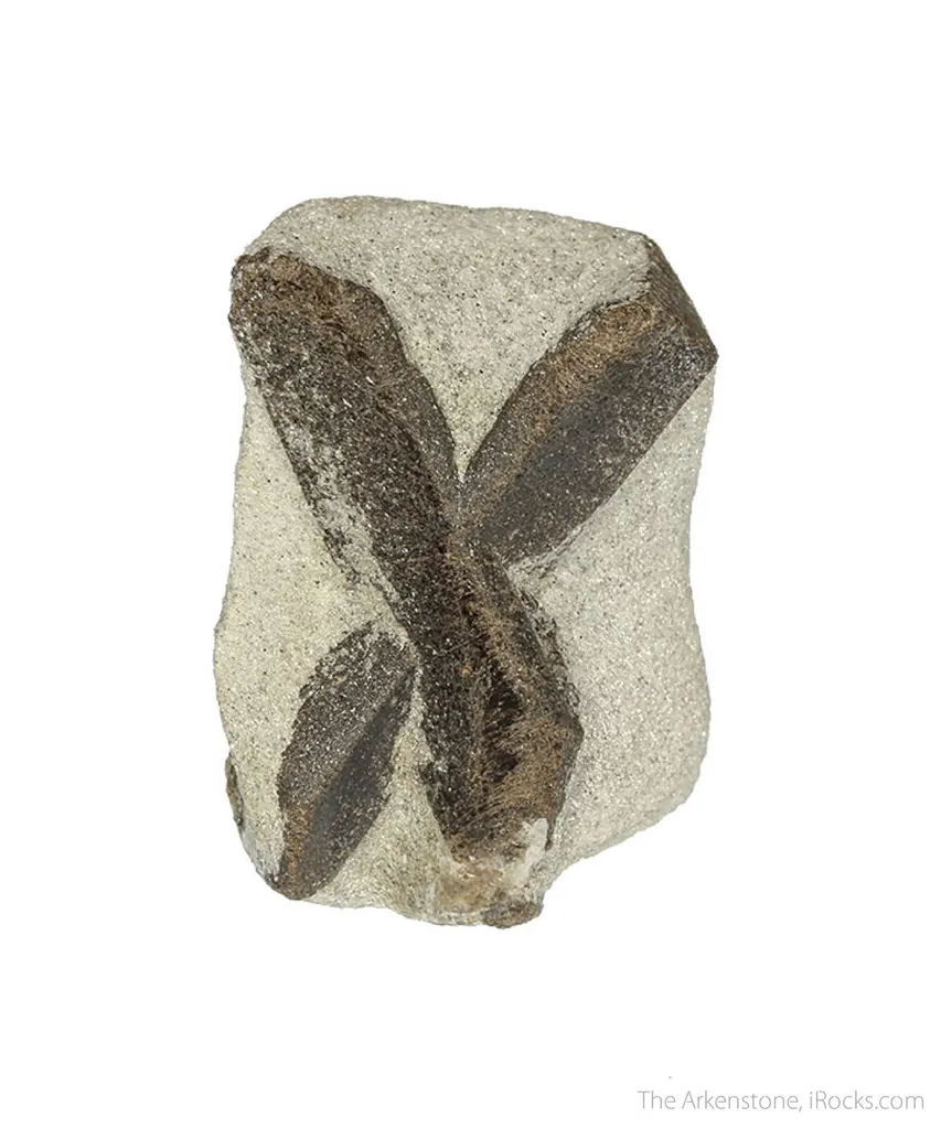 Staurolite (rough and cut set) - image 3