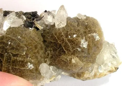 Stellerite, Calcite - image 2