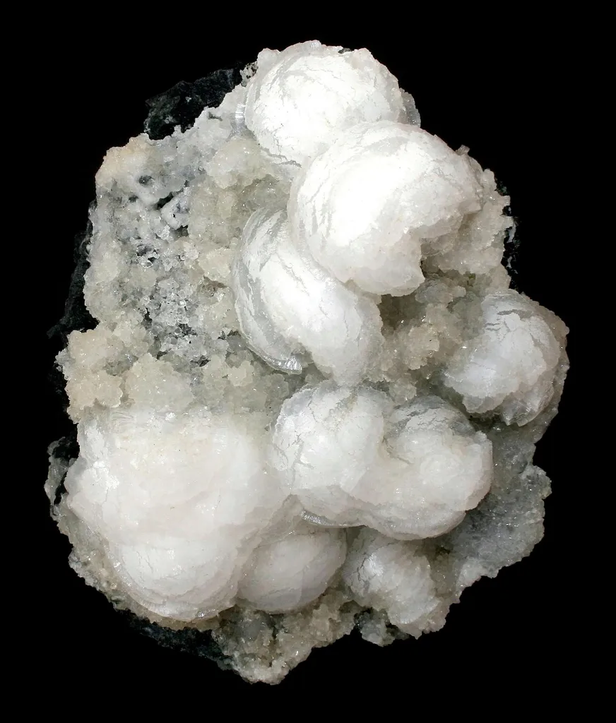 Stellerite from USA, New Jersey, Haledon, Braen Quarry image