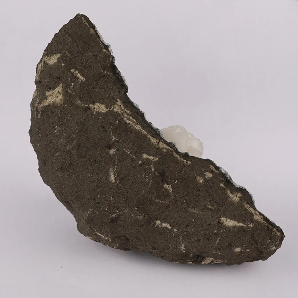 Stellerite on sparkling Chalcedony Free standing Natural Mineral Specimen - image 9