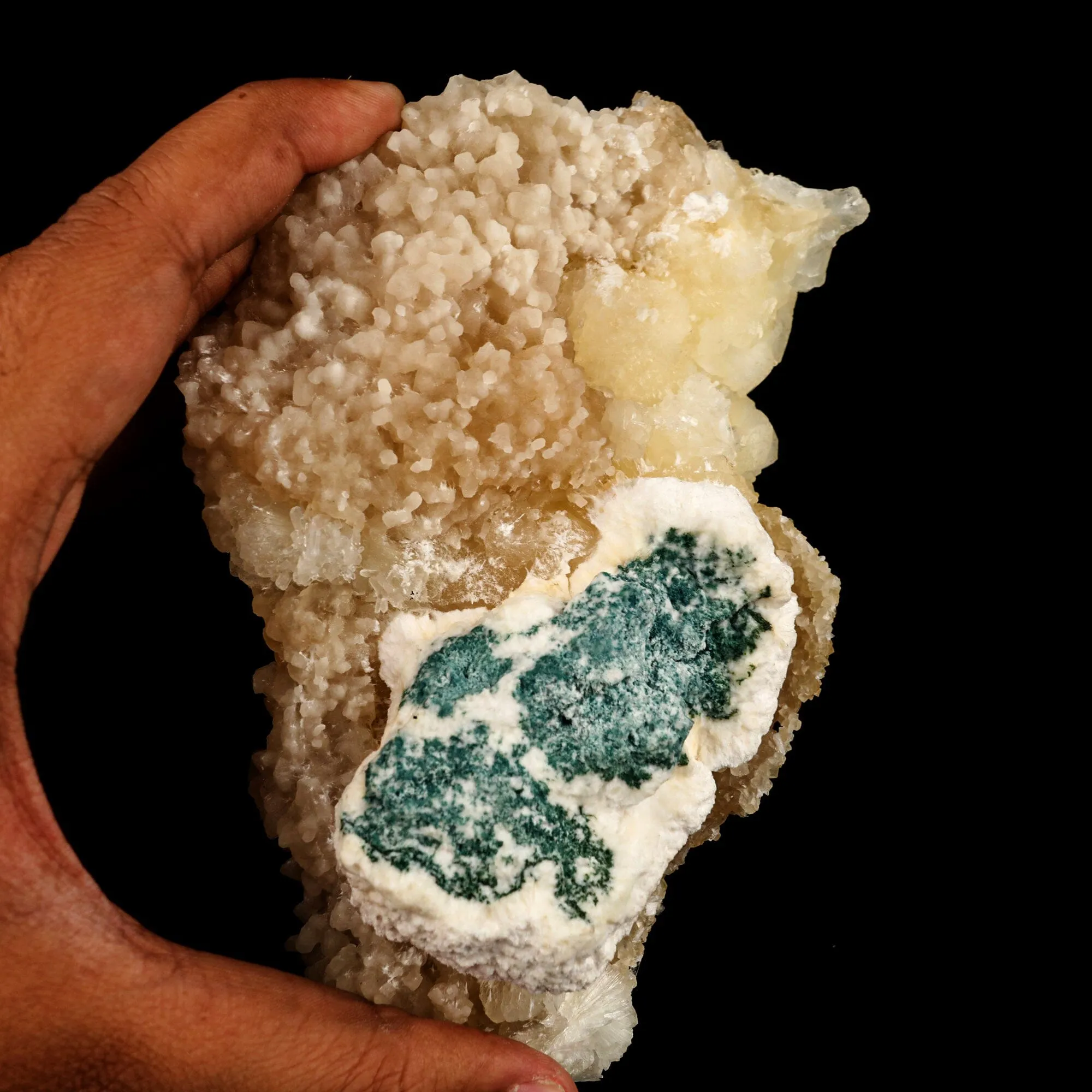 Stellerite with Stilbite Natural Mineral Specimen - image 5
