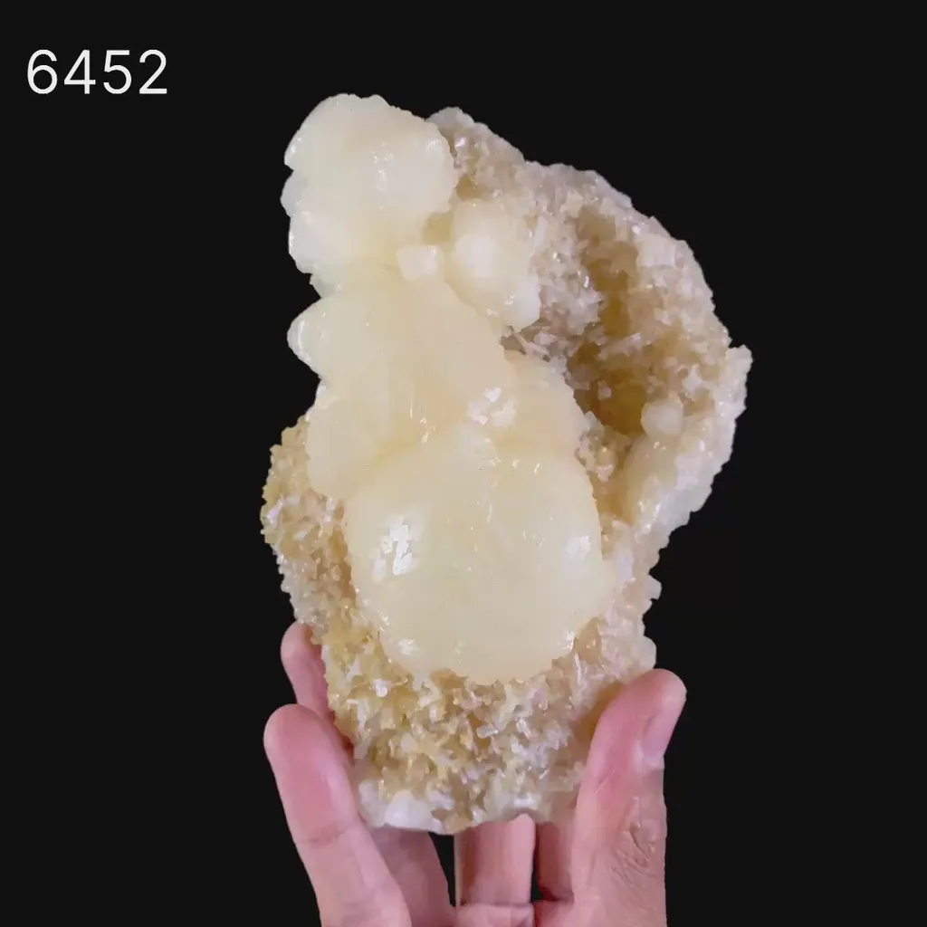 Stellerite with Stilbite Natural Mineral Specimen - image 6