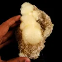 Stellerite with Stilbite Natural Mineral Specimen - image 4