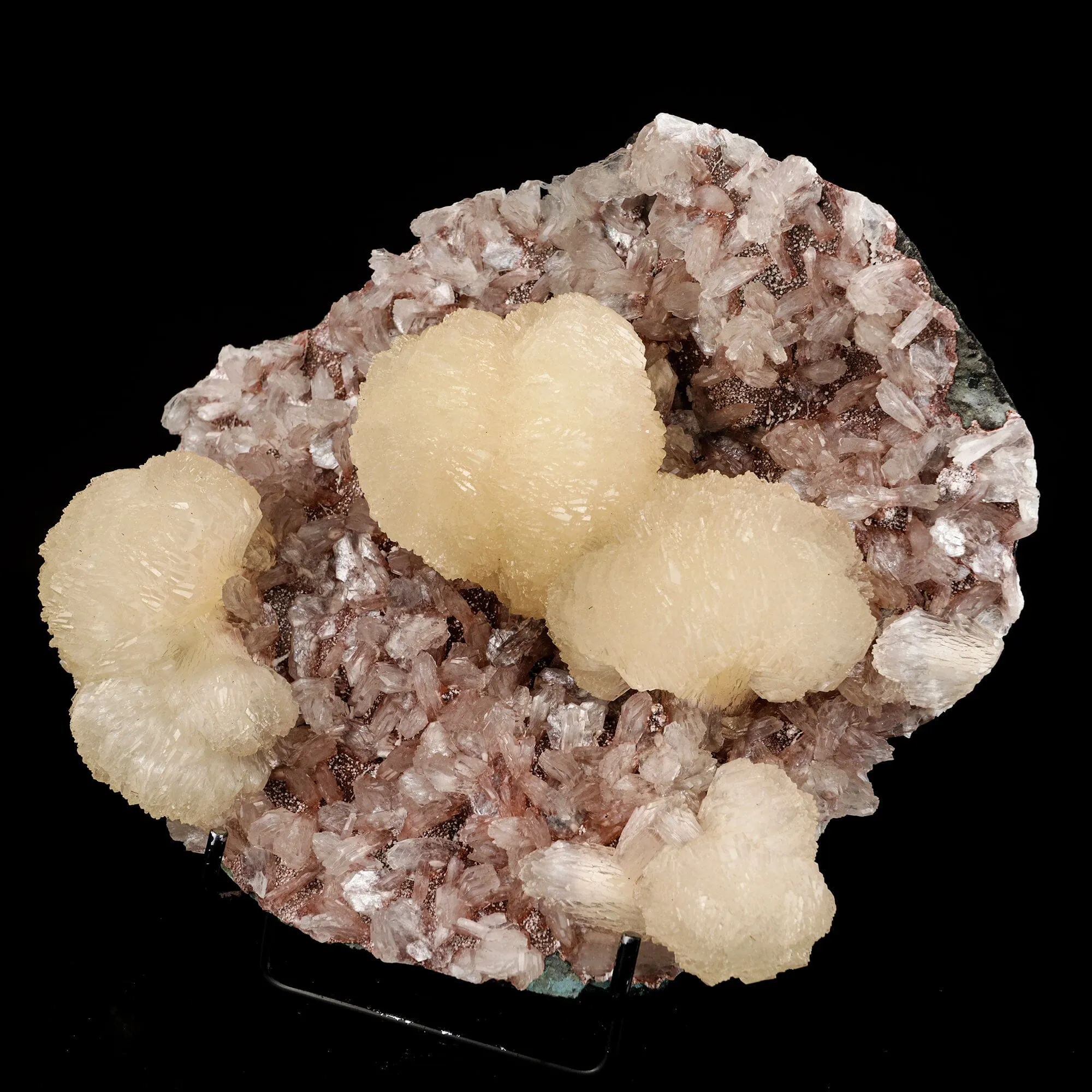 Stellerite with Stilbite Natural Mineral Specimen - image 2