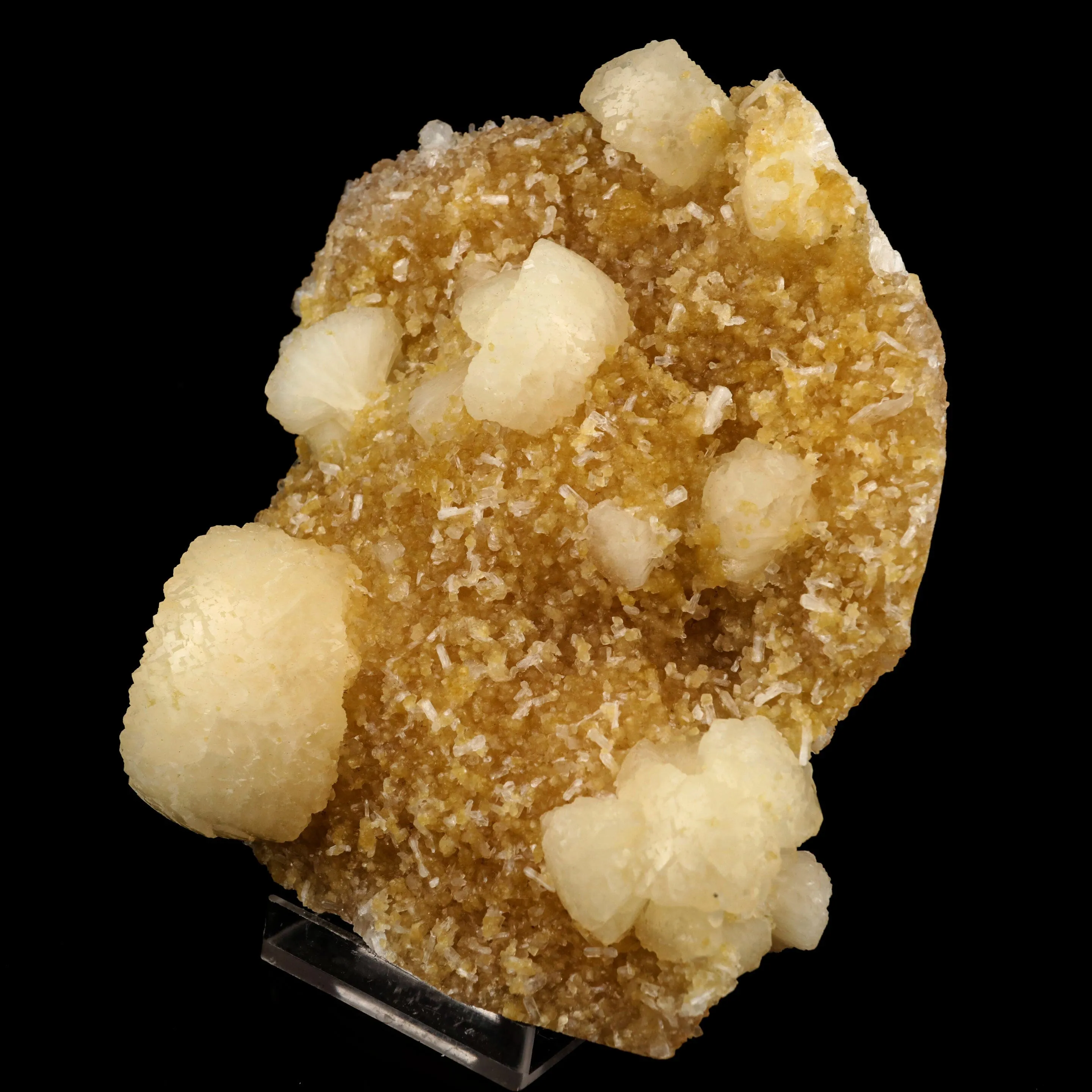 Stellerite with Stilbite Natural Mineral Specimen - image 2