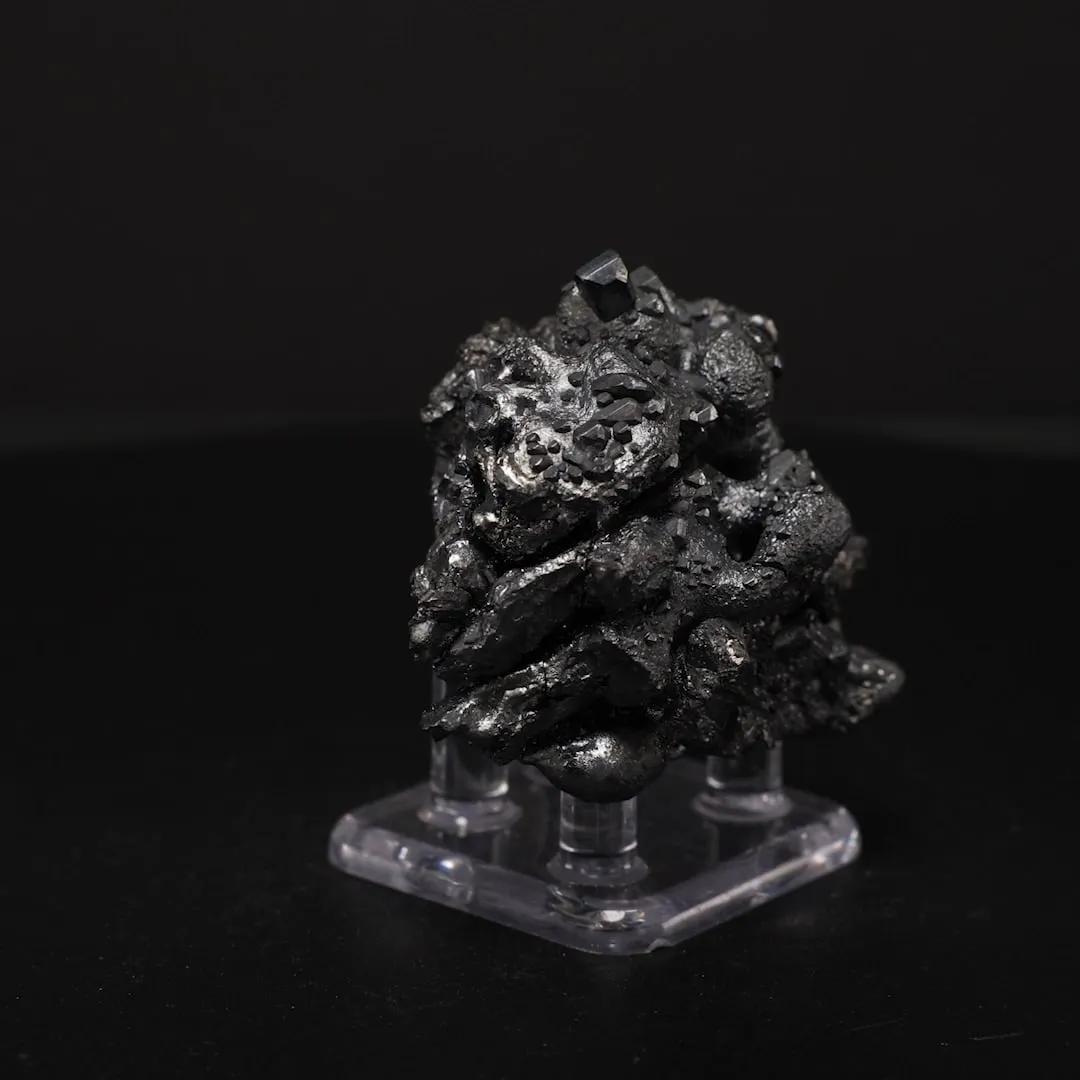 Stephanite, Acanthite - image 2