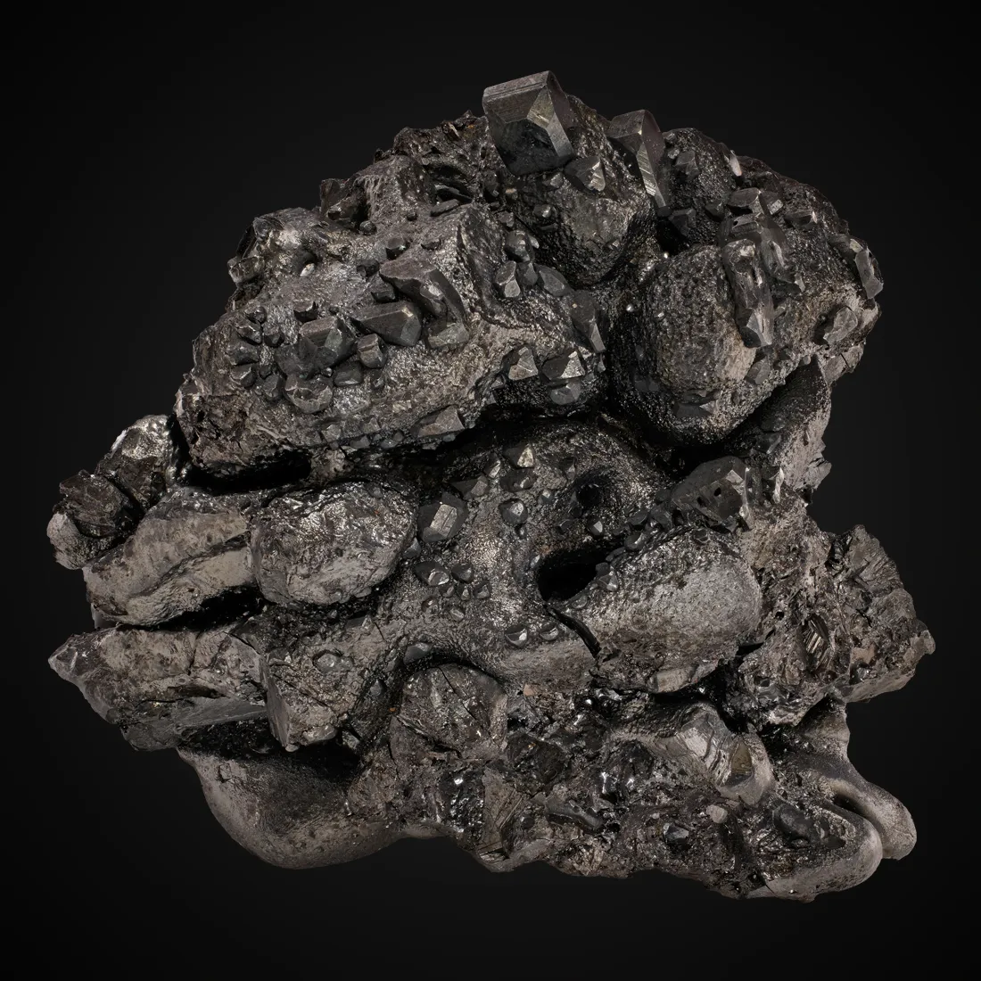 Stephanite, Acanthite - image 1