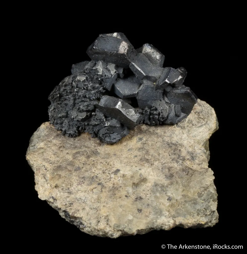 Stephanite (dated 1889) - image 2