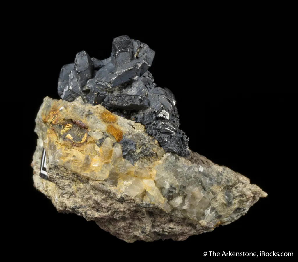 Stephanite (dated 1889) - image 5