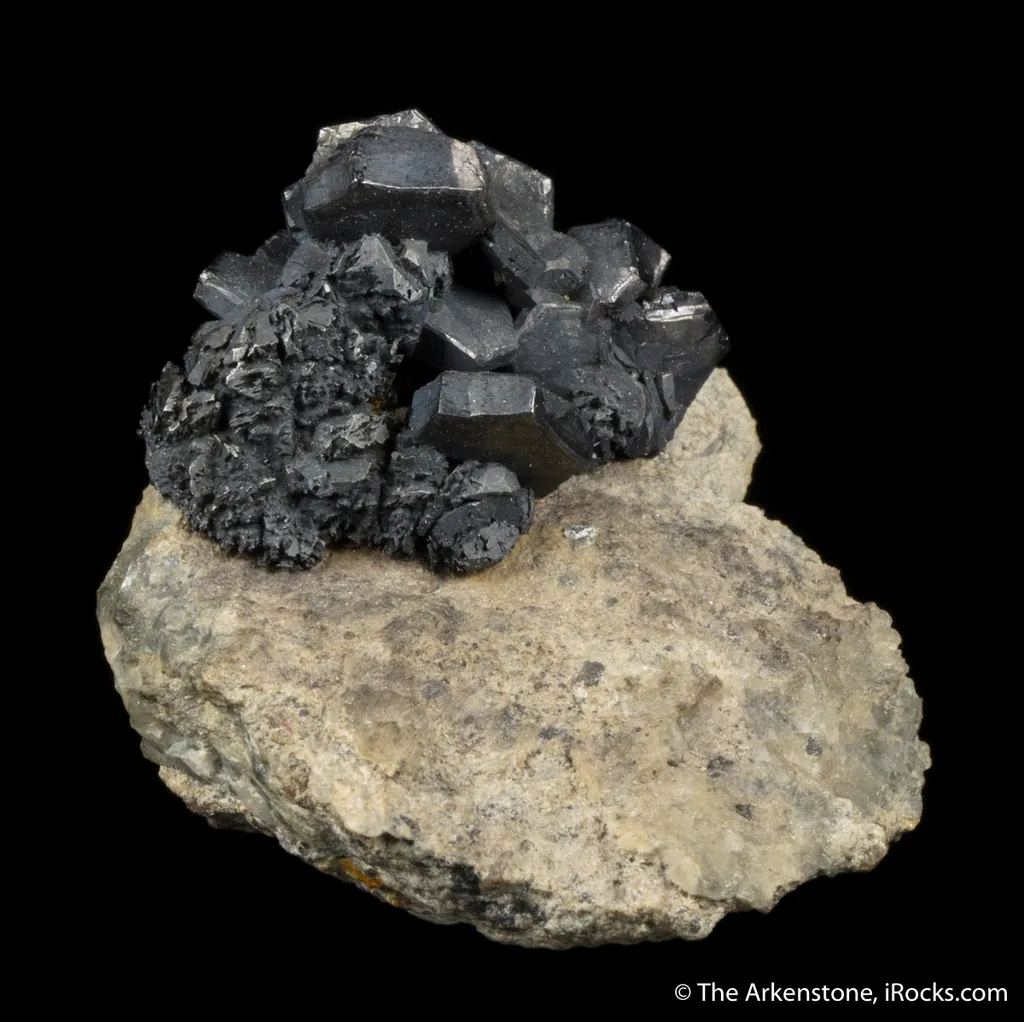 Stephanite (dated 1889) - image 4