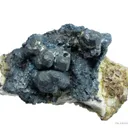 Stephanite on Acanthite - image 2