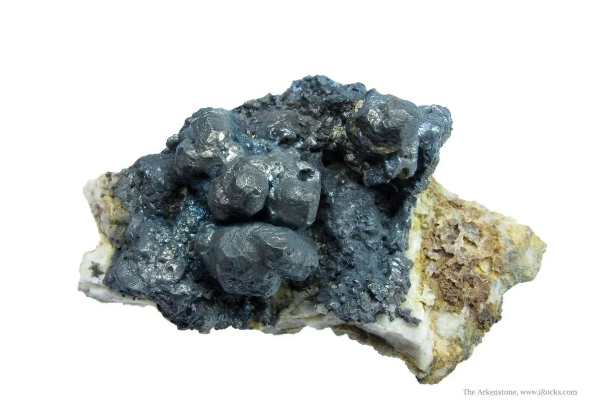 Stephanite on Acanthite - image 2