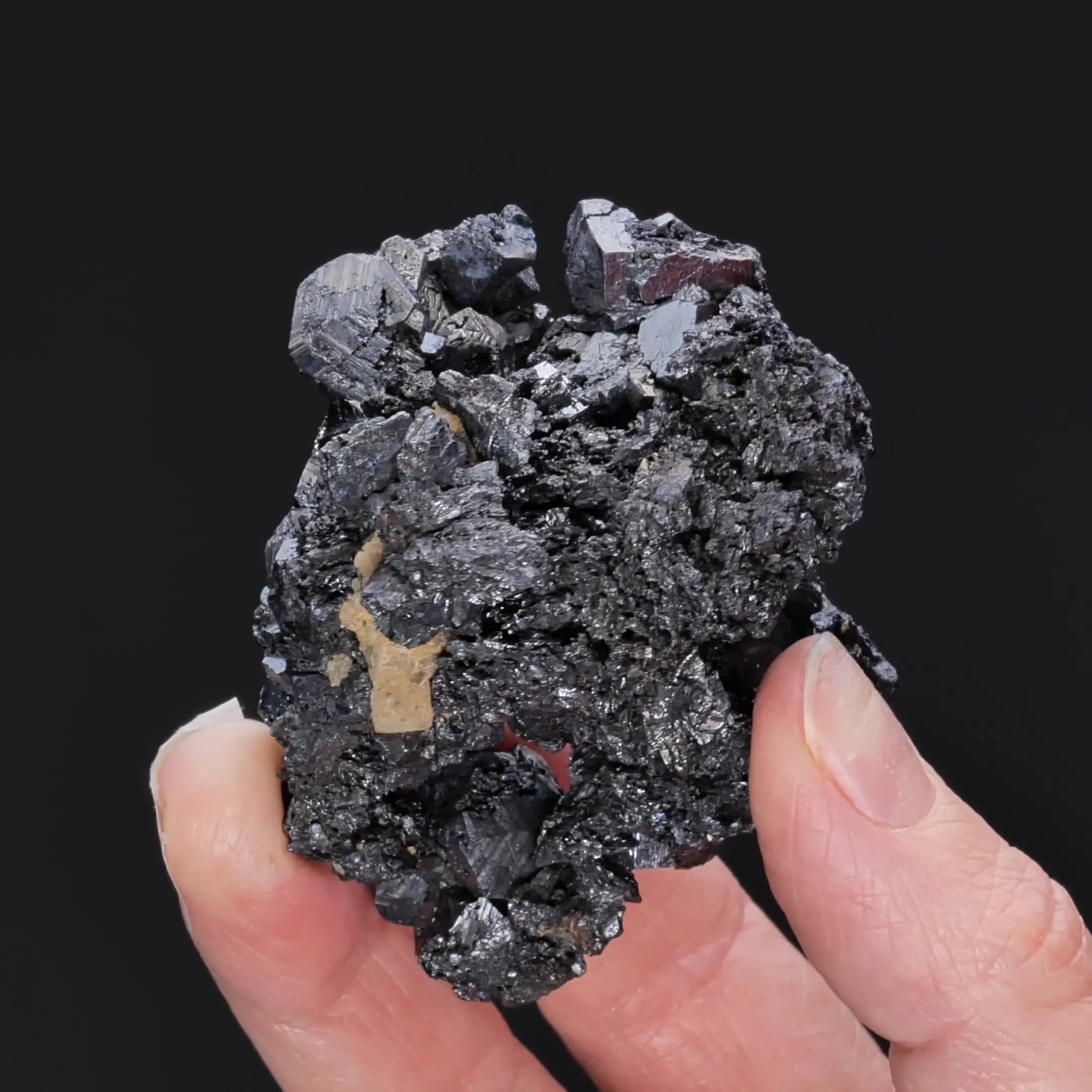 Stephanite on PYRAGYRITE - image 2