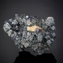Stephanite on PYRAGYRITE - image 1