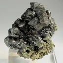 Stephanite on Pyrite - image 2