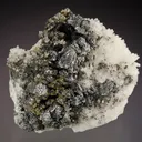 Stephanite on Quartz - image 1
