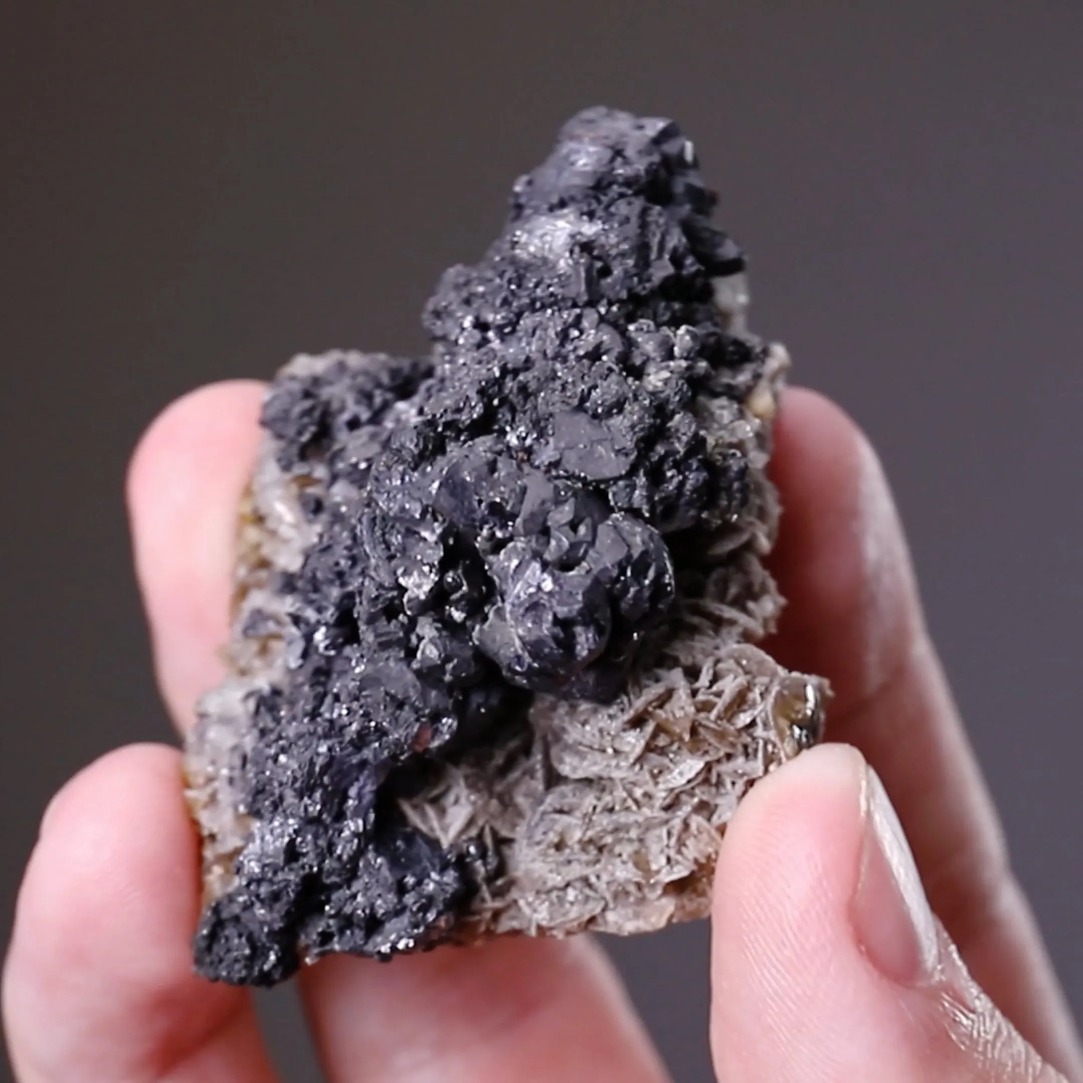 Stephanite with Acanthite - image 2