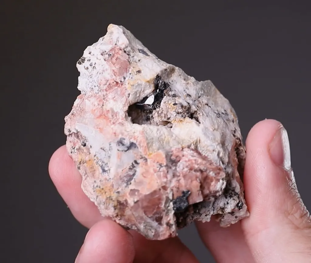 Stephanite with Baryte - image 2