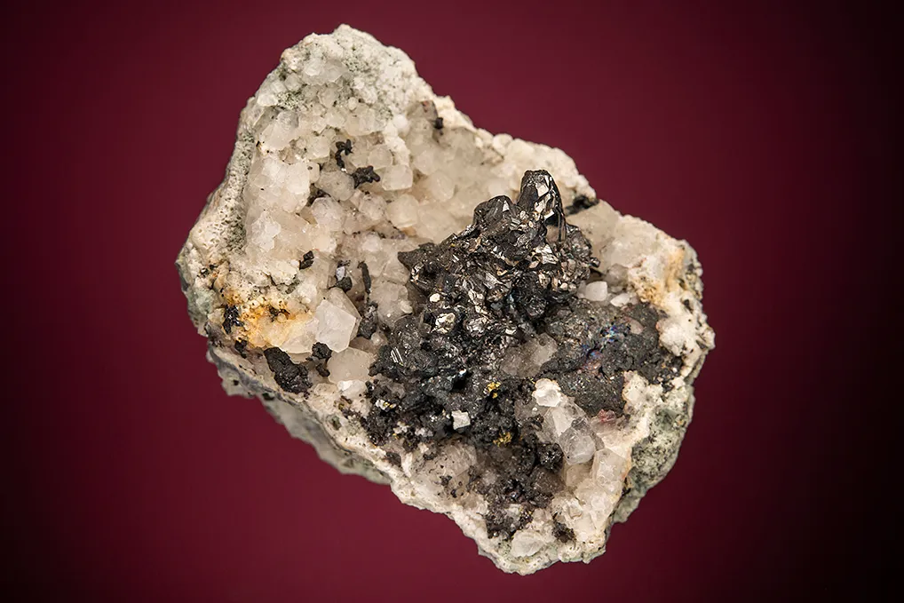 Stephanite with Polybasite image