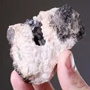 Stephanite with Pyrargyrite and Dolomite - image 2