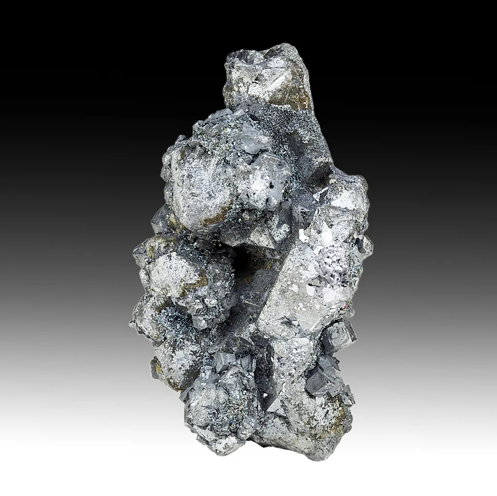 Stephanite with Pyrargyrite, Argentopyrite image