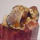 Stibiotantalite on Tourmaline - image 2
