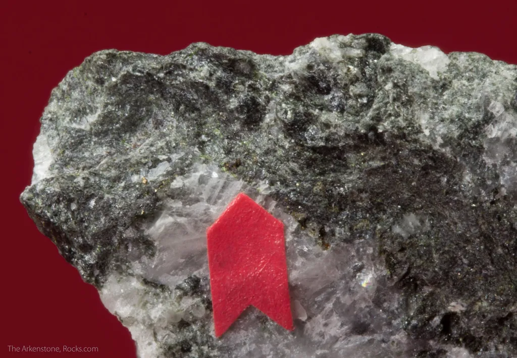 Stibivanite (co-type locality) with Clinochlore on Dolomite - image 4