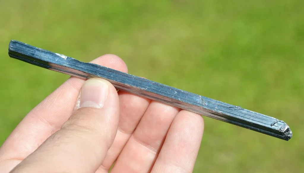 Stibnite 20 grams - Wuning Mine, Qingjiang, Wuning Co., Jiujiang, Jiangxi, China - image 2
