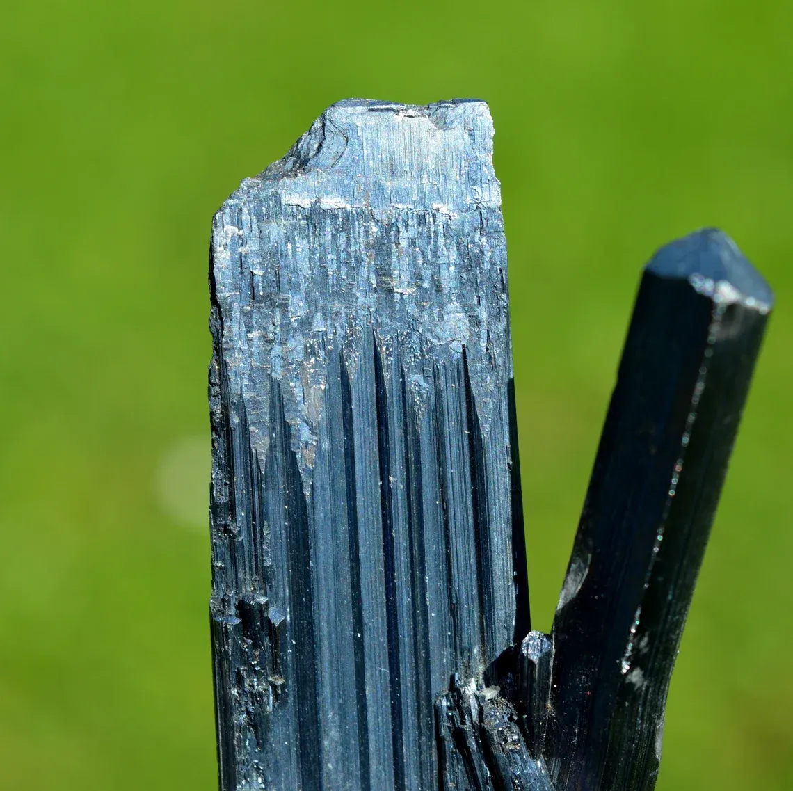 Stibnite 214 grams - Wuning Mine, Qingjiang, Wuning Co., Jiujiang, Jiangxi, China - image 4