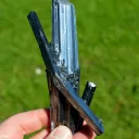 Stibnite 214 grams - Wuning Mine, Qingjiang, Wuning Co., Jiujiang, Jiangxi, China - image 5