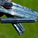 Stibnite 214 grams - Wuning Mine, Qingjiang, Wuning Co., Jiujiang, Jiangxi, China - image 6