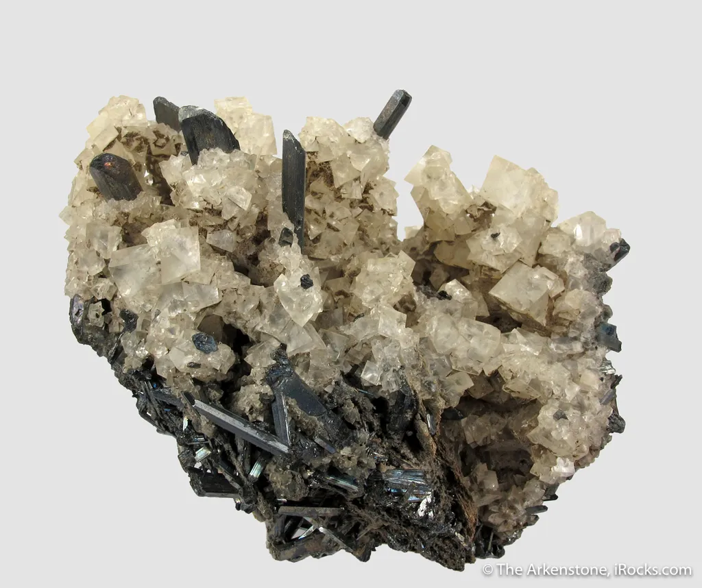 Stibnite and Calcite - image 4