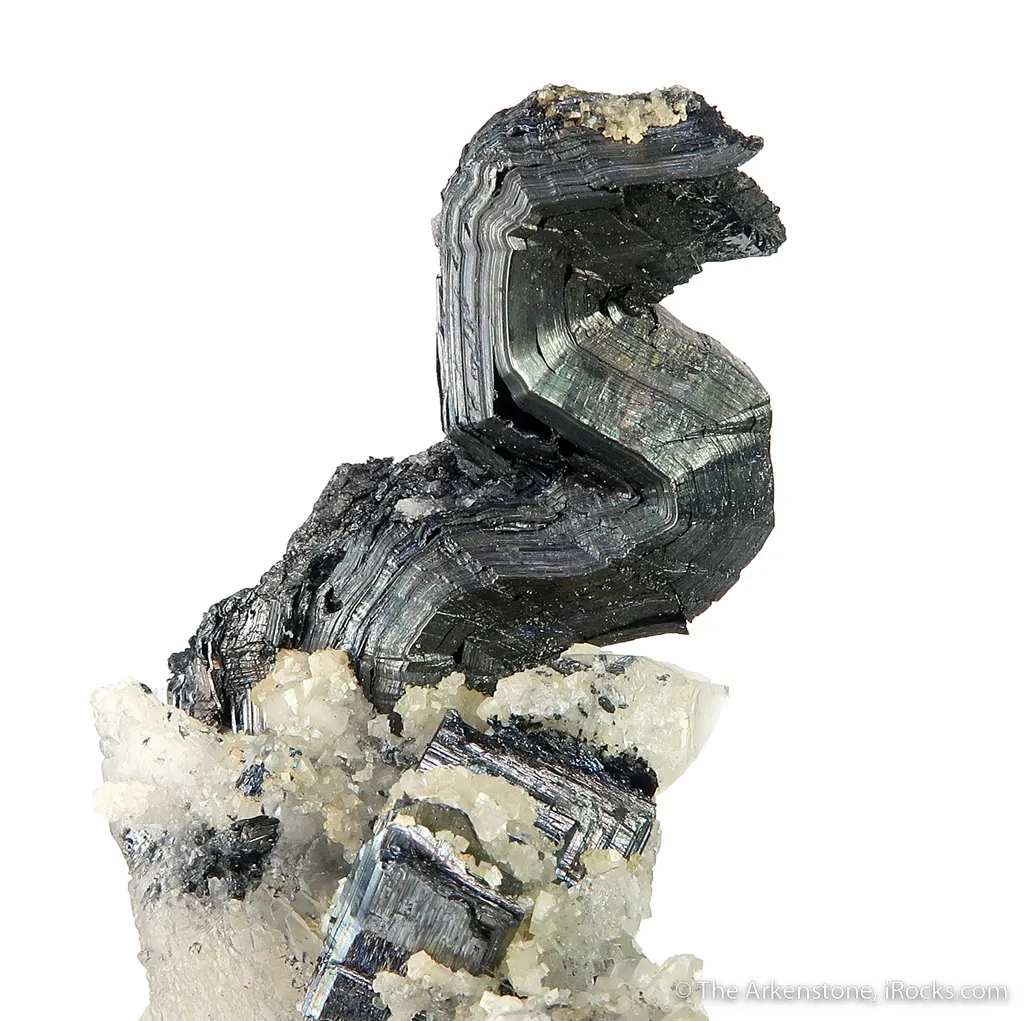 Stibnite and Calcite - image 2